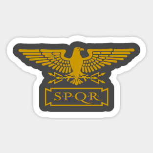 SPQR Sticker